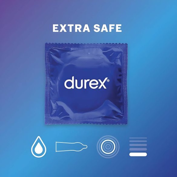 Durex Extra Safe - drošības prezervatīvi (18 gab.)