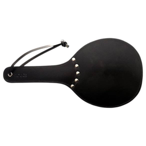 Rouge - ādas pātaga ar cietu un mīkstu pusi sarkana