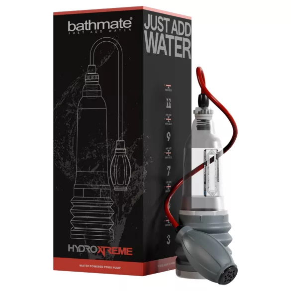 Bathmate HydroXtreme 5 - hidrosūknis bez piederumiem (caurspīdīgs)
