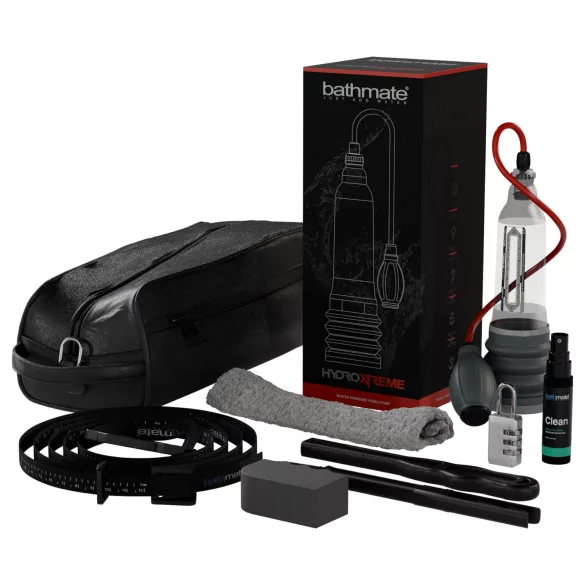 Bathmate HydroXtreme 6 - hidrosūkņa komplekts (caurspīdīgs)