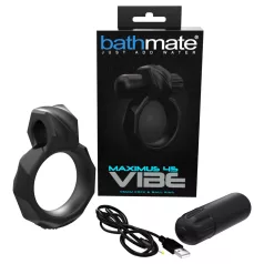   Bathmate Maximus Vibe 45 - uzlādējams vibrējošs dzimumlocekļa gredzens (melns)