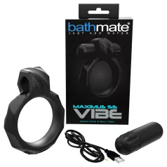   Bathmate Maximus Vibe 55 - uzlādējams vibrējošs dzimumlocekļa gredzens (melns)
