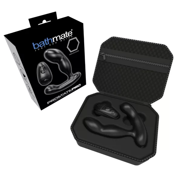Bathmate Prostate Pro - uzlādējams prostatas vibrators (sudraba)