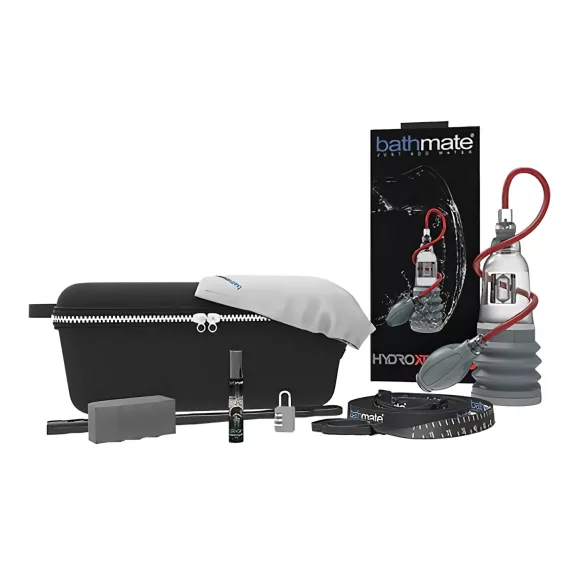 BathMate Xtreme Hydromax 3 - vīriešu dzimumlocekļa pumpis komplekts caurspīdīgs