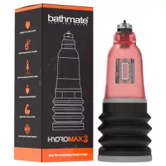 Bathmate Hydromax3 - hidro sūknis (sarkans)