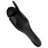 Vientuļā J-Bobbie - akumulatora makstvibrators, 2 motori (melns)