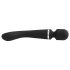 Vientuļais Lodi - akumulatora 2in1 masāžas vibrators (melns)