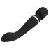 Vientuļais Lodi - akumulatora 2in1 masāžas vibrators (melns)
