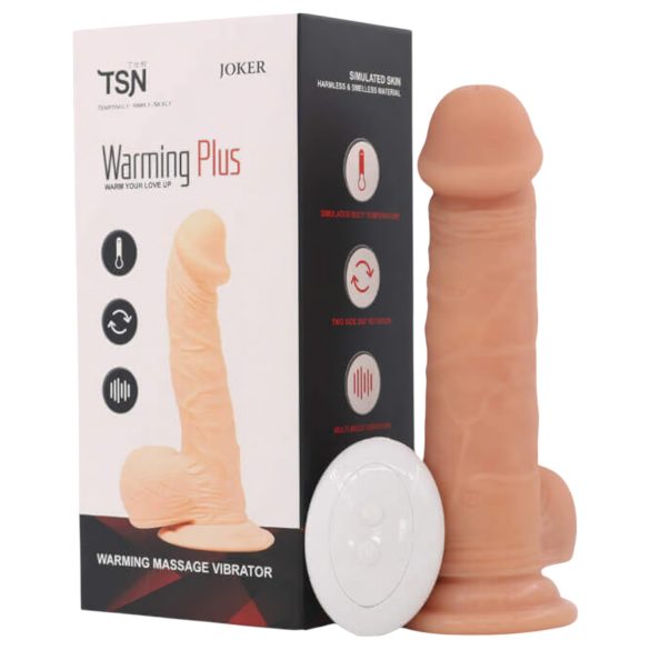 Vientuļais šūpošanās - uzlādējams, radio vadāms rotējošs vibrators (dabīgs)