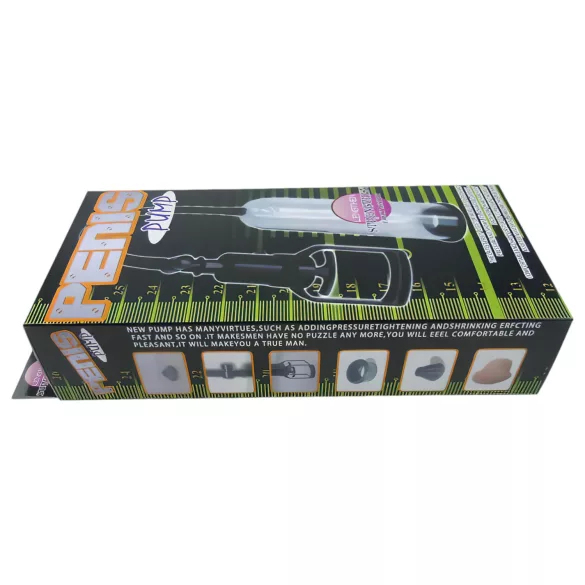 Lonely Penis Pump - vīriešu vakuuma pumpis komplekts 3 daļās