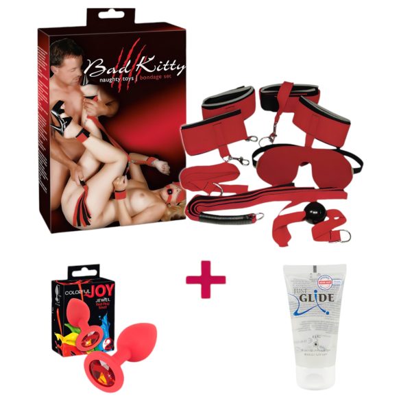 BDSM iesācēju saistīšanas komplekts (3 daļas)