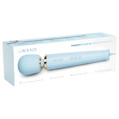 le Wand - masāžas vibrators ar vadu zilā krāsā