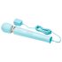 le Wand - ekskluzīvais elektrotīkla masieris vibrators (zilā krāsā)