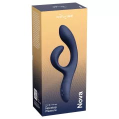  We-Vibe Nova 2 - ar lietotni vadāms elastīgs klitora roktura vibrators (zils)
