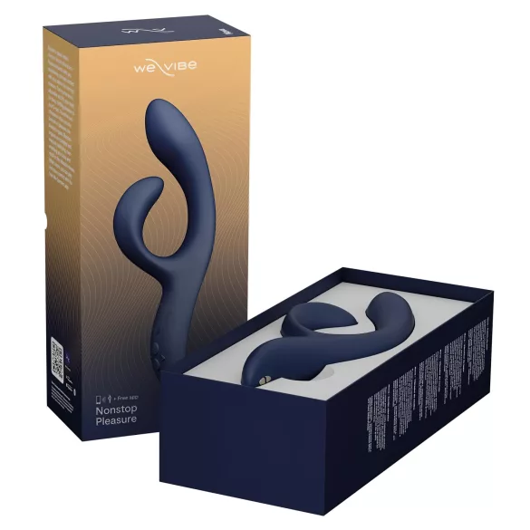 We-Vibe Nova 2 - ar lietotni vadāms elastīgs klitora roktura vibrators (zils)