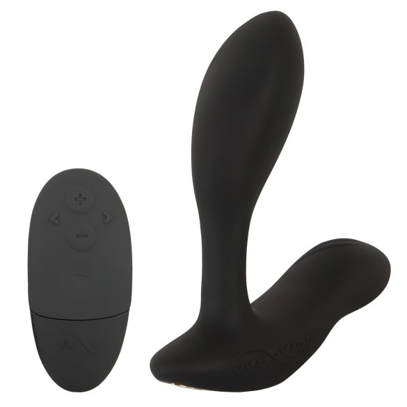We-Vibe Vector+ - akumulators anālais vibrators ar vadību melns