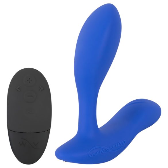 We-Vibe Vector+ - akumulatora anālais vibrators ar viedām funkcijām zils