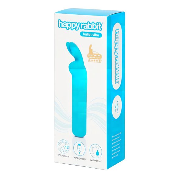 Happyrabbit Lode - atkārtoti uzlādējams truša vibrators (zils)
