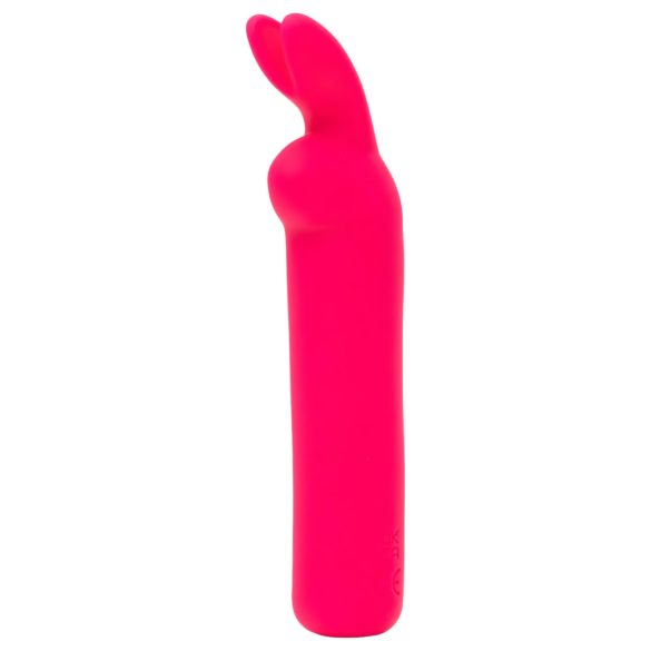 Happyrabbit mini vibrators ar ausīm uzlādējams rozā