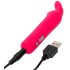 Happyrabbit Bullet - uzlādējams zaķa formas vibrators (rozā)