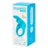 Happyrabbit Gailis - Uzlādējams vibrējošs dzimumlocekļa gredzens (zils)