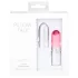 Pillow Talk Lusty - akumulatora, ar mēlīti aprīkots stienīša vibrators (balts-rozā)