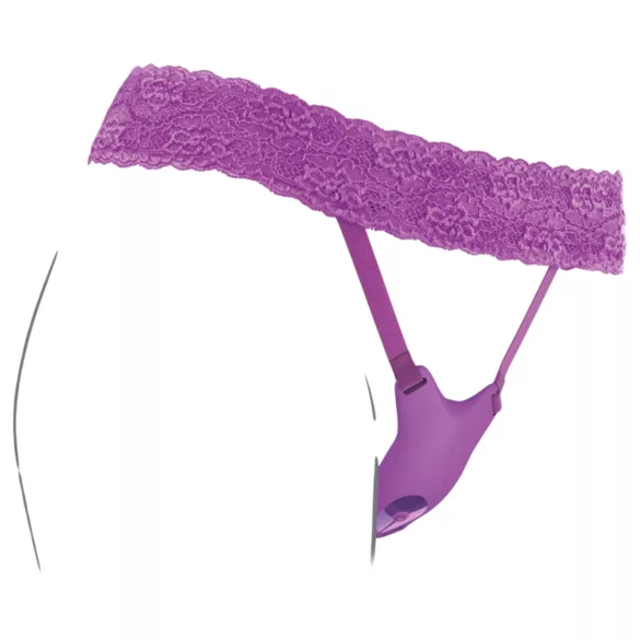 Pipedream Fantasy For Her - valkājams, iebūvēts G-punkta vibrators (violets)