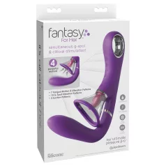   Fantasy For Her - G-punkta un klitora vibrators ar 4 motoriem violets