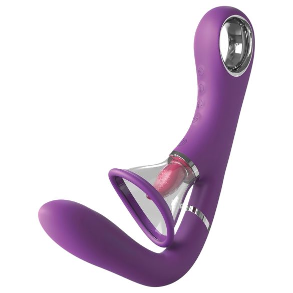 Fantasy For Her - G-punkta un klitora vibrators ar 4 motoriem violets