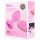 b-vibe sirds - akumulators, tālvadības anālais vibrators (rozā)