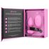 b-vibe sirds - akumulators, tālvadības anālais vibrators (rozā)