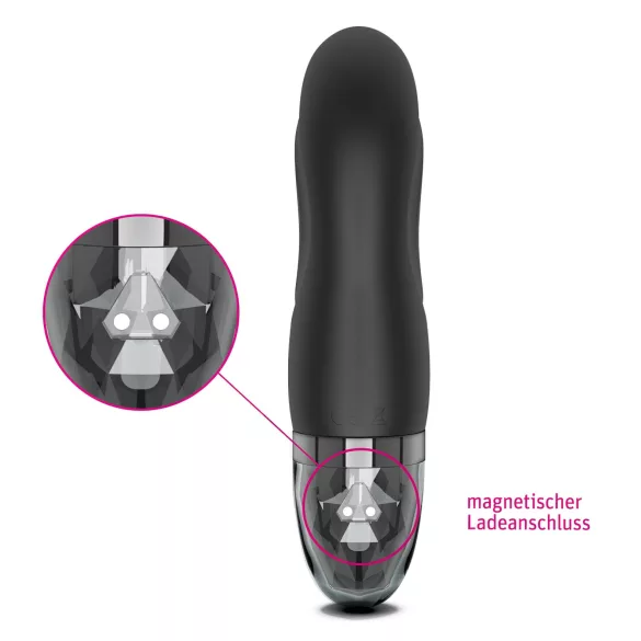 mystim Hop Hop Bob E-Stim - melns akumulatoru elektro vibrators