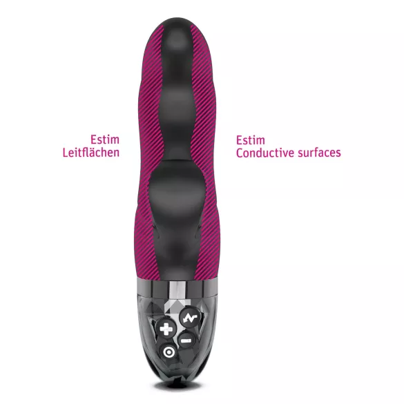 mystim Hop Hop Bob E-Stim - melns akumulatoru elektro vibrators