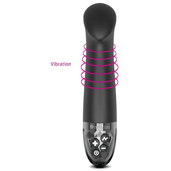 mystim elektro G-punkta vibrators sievietēm melns