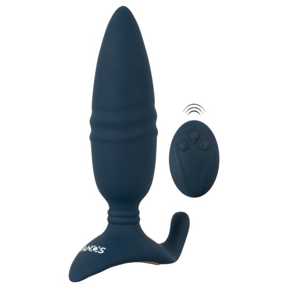 ANOS - radio vadāms anālais vibrators (zils)