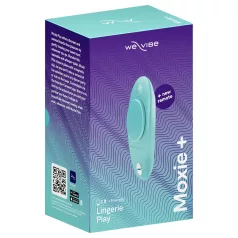  We-Vibe Moxie+ - nēsājams klitora vibrators ar lietotnes un tālvadības pulti (tirkīza)