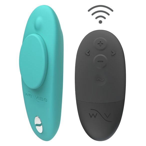 We-Vibe Moxie+ - radiofrekvences, viedais klitora vibrators (tirkīza)