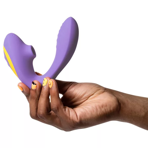 ROMP Reverb - G punkta vibrators un klitora stimulators 2in1 violets