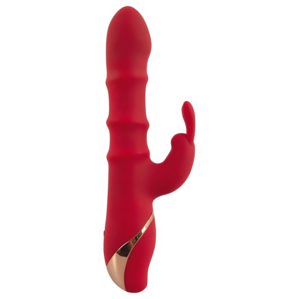 You2Toys Trušu prieks - kustīgs gredzenu vibrators (sarkans)