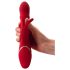 You2Toys Trušu prieks - kustīgs gredzenu vibrators (sarkans)