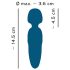 You2Toys Petite - uzlādējams masāžas vibrators (zils)