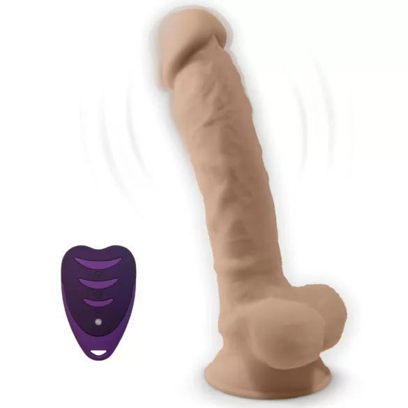 Silexd 8 - vibrators sēkliniekam ar tālvadību dabīgā krāsā