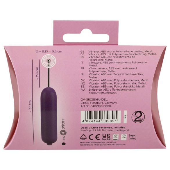 You2Toys - klitora vibrators Spot-on violets