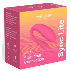 We-Vibe Sync Lite - gudrs, bezvadu pāru vibrators (rozā)