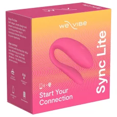   We-Vibe Sync Lite - pāru vibrators ar lietotni un tālvadības pulti (rozā)