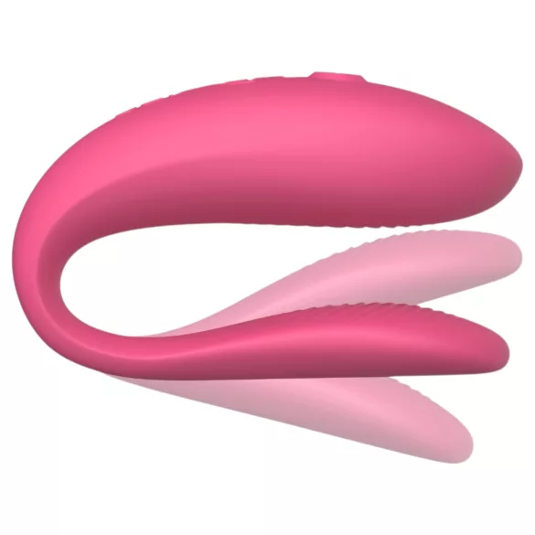 We-Vibe Sync Lite - pāru vibrators ar lietotni un tālvadības pulti (rozā)