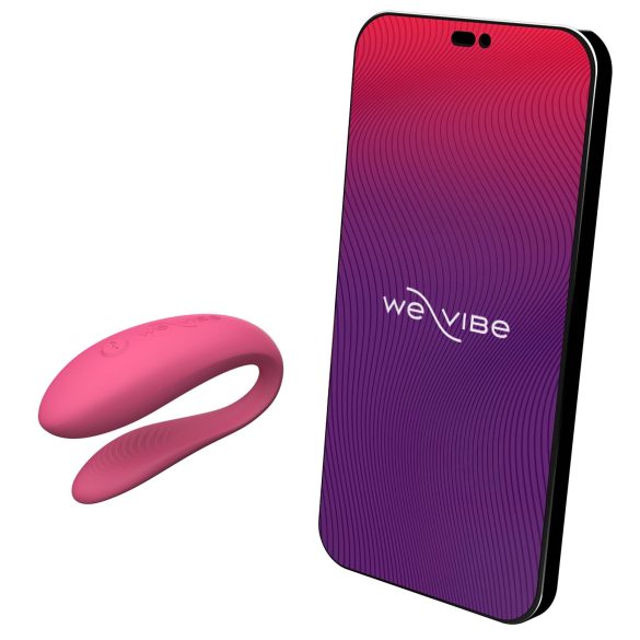 We-Vibe Sync Lite - pāru vibrators ar vadības pulti rozā