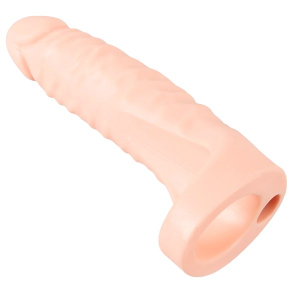 Realistixxx Double Fucker - uzspraužams anālais vibrators (dabīgs)