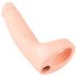 Realistixxx Anālais dubultais vibrators (melnā krāsā)
