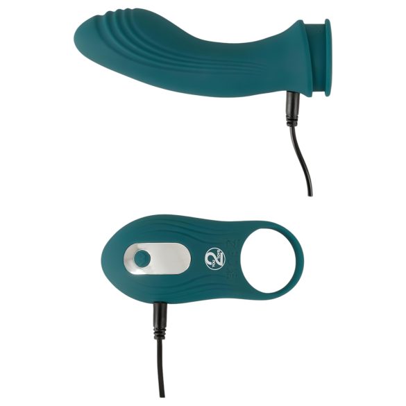 Couples Choice - pāru vibrators 3-in-1 funkcijas tirkīza
